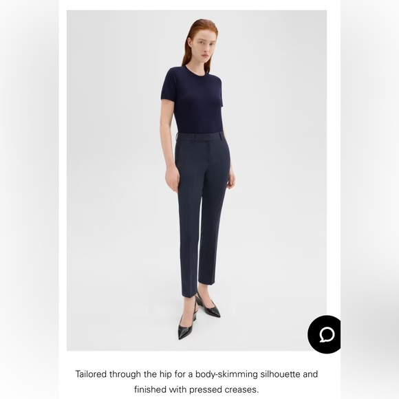 Theory, Treeca, Nocturnal Navy, in good wool, size 0. - Picture 2 of 2